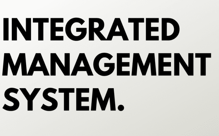 Sistema integrado de gestión